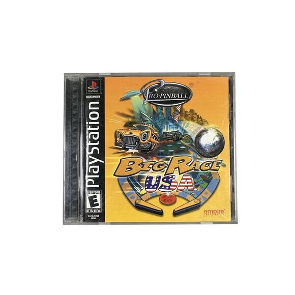 Pro Pinball: Big Race USA (Sony PlayStation 1, 2000) Complete, Tested - Picture 2 of 5